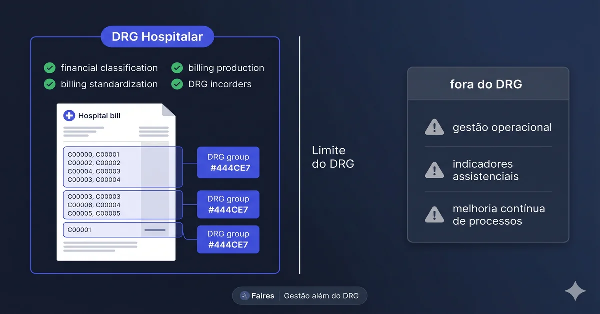DRG hospitalar: o que resolve e o que ainda depende de gestão